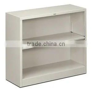 Two Shelf Steel Bookcase Finish thumbnail-1