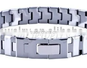 Tungsten Gold Bracelet,tungsten Magnetic Bracelet,tungsten Healthy Bracelet,tungsten Jewelry thumbnail-1