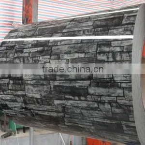 China Top Ten Selling Decorative New Brick Pattern PPGI Zinc Hot Dipped Steel Coils/Plates , Hot Sale ! thumbnail-4