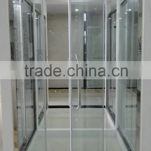 Stainless Steel Frame Hinge Glass Shower Door D62 Quality Choice thumbnail-1