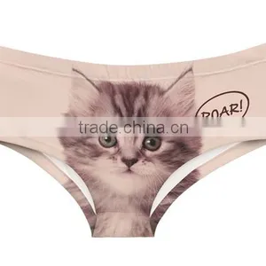 2016 Wholesale 2016 Hot Sale High Quality Womens Underwear Nylon Briefs Panties For Ladies Sexy Women's Briefs thumbnail-1