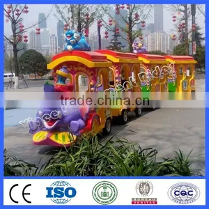 Adult Rides Train Set Trackless Elephant Train thumbnail-1