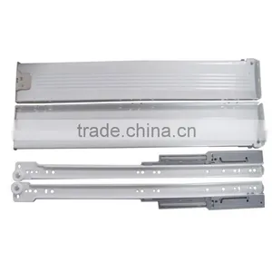 86mm Soft Closing Metal Drawer Slide With Bumper thumbnail-1