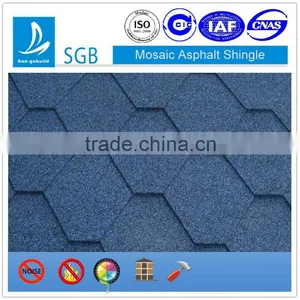 Cheap Hexagonal Asphalt Shingle Bitumen for Roofing Shingle thumbnail-1