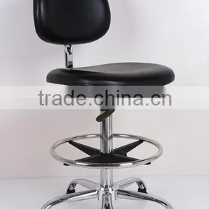 ESD Chair Anti Static Chair PU Leather Chair Laboratory Chair thumbnail-2