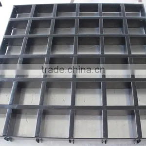 Factory Direct Sale White Aluminum Open Grid Ceiling, T Bar Matching Aluminum Suspended Ceiling Grid for Shopping Halls thumbnail-3