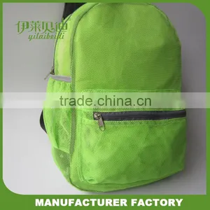 Mesh Fabric Backpack Bag/sport Backpack thumbnail-3