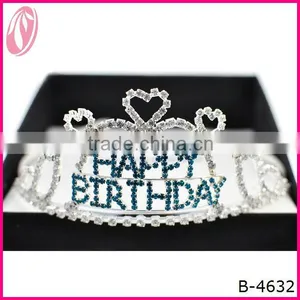 Happy Birthday Jewelry Head Chain Party Crown Tiara thumbnail-1