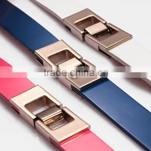 Leather Belts With Alloy Belt Buckles Evening Dresses Belts for Women thumbnail-4