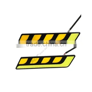 Dual Color Car LED Daytime Running Light Fog Lamp Strip DRL+Turn Signal Light thumbnail-3