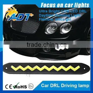 Waterproof Anti-dust COB Flexible Silica Gel Car DRL thumbnail-1