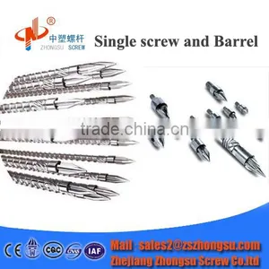 PVC Scrap Screw Barrel Injection/Haitian Injection Molding Screw Barrel thumbnail-3