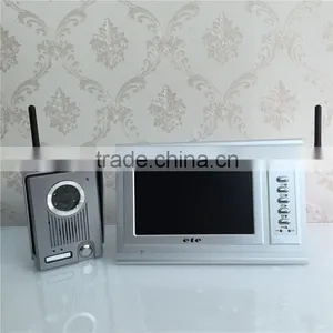 Hot Selling 7 Inch Color Video Door Phone, Wireless Door Phone Video Intercom Unlock thumbnail-5