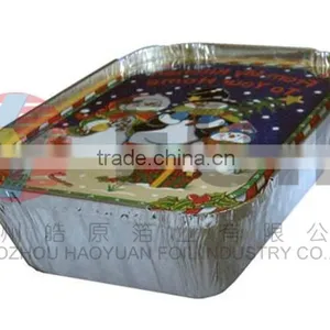 Disposable Aluminium Tin Foil for Restaurant Food Packing Meal Box thumbnail-1