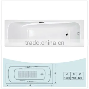 Bathtub/Casting Iron Tall Bathtubs1800mm thumbnail-1