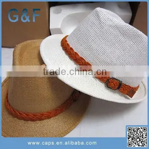 Cheap Personalized Paper Straw Hat For Sale thumbnail-5