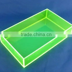 Green Acrylic Document Tray thumbnail-1