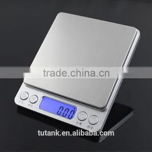 1000g x 0.1g Stainless Digital Pocket Scale Kitchen Scale Jewelry Weight Balance thumbnail-4