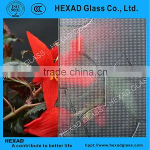 Hexad Clear Karatachi Figured Glass/ Patterned Glass With CCC,CE,ISO9001 thumbnail-1