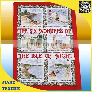 Factory Price 100% Cotton Printing Tea Towel thumbnail-5
