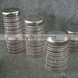 Colorful Glass Jar With Metal Lid thumbnail-1