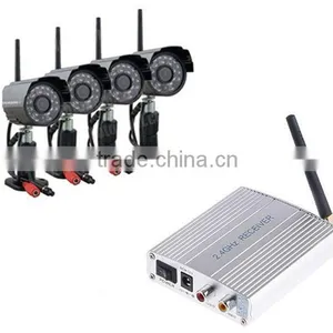 RY-5011 New Waterproof Video Security CCTV Night Vision CMOS 2.4G Wireless Camera System thumbnail-1