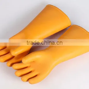 HZST Ultra High Voltage Insulating Gloves Electric Safety Gloves thumbnail-4
