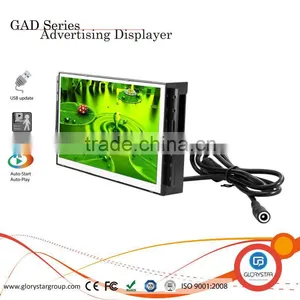 GAD-073 OF 7" LCD Open Frame Pop Advertising Car Players and Show Taxi Products Retails Screen thumbnail-3