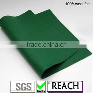 Dark Green Color 100% Wool Felt thumbnail-1