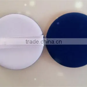 High Quality Custom Cosmetic Puff Soft Baby Powder Puff With Stick thumbnail-1