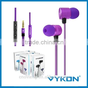 Latest Brand Vykon Super Bass Sound Factory Price Earphone With Online Control thumbnail-1