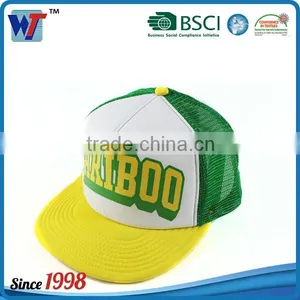3D Hip Hop Fashion 5 Panel Flat Brim Funny Trucker Hat thumbnail-5