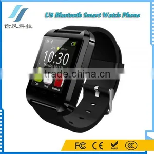 U8 Bluetooth Smart Watch Phone 3G Wifi for Samsung for IPhone for HTC Android IOS Black thumbnail-3