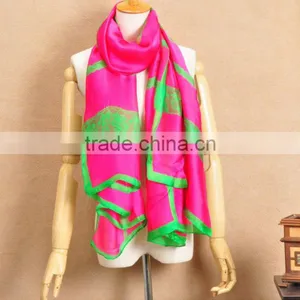100% Silk Scarves Shawls Accessories for Women thumbnail-1