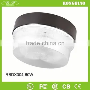 General Purpose Recessed 5000K 85-277V Polycarbonate Cover Round 60W Induction Celing Light thumbnail-1