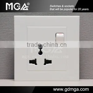 16A Switched Universal Electric Socket thumbnail-1