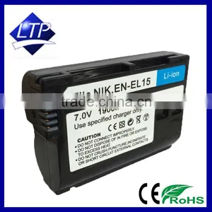Hot Selling Top Camera Battery EN-EL15 for Nikon 1 V1 1V1 D800 D800E D7000 D600 SLR thumbnail-2