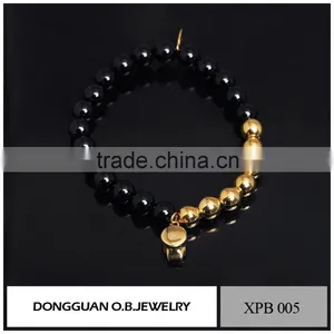 Website Stainless Steel Skull Bead Bracelet For Men thumbnail-2