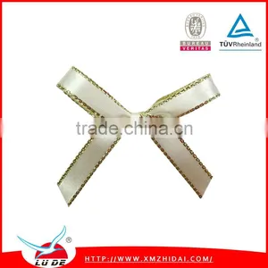 New Design Gift Packing Use Printed Ribbon Bow With Twist Tie thumbnail-6