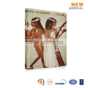 India Dance Oil Couple Painting for Bedroom thumbnail-1