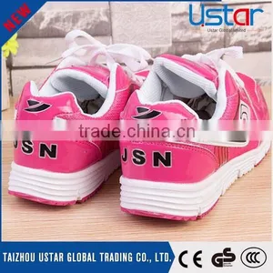 Assured Quality Cheap PU Mesh Women Sport Shoe thumbnail-3