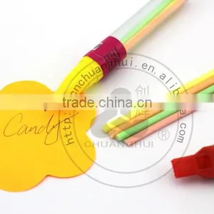 8gr CC Stick Straw Fruit Candy in Pen thumbnail-3