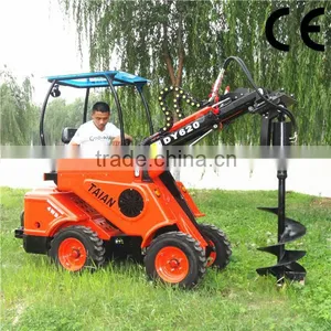 Mini Garden Tractor Loader, Small Lawn Mower Loader for Sale thumbnail-3
