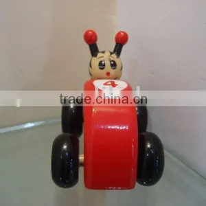 Wooden Toys (ladybug Car) thumbnail-1