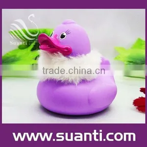 Purple Bath Duck/floating Bath Duck Toy thumbnail-1