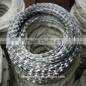 PVC Coated Razor Barbed Wire Factory thumbnail-4