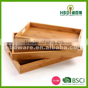Hot Selling Bamboo Trays,Bamboo Breakfast Tray,Bamboo Food Tray thumbnail-1
