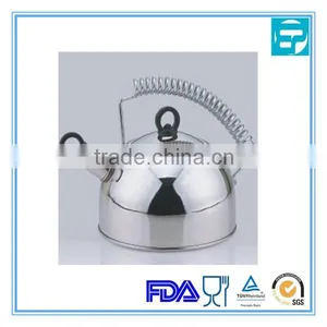 Brushed Stainless Steel Teakettle thumbnail-1