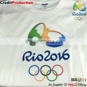 2016 Wholesale Rio de Janeiro Cotton Fashion Bulk World Cup t Shirt thumbnail-1
