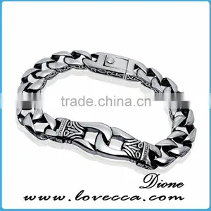 Top Selling 316L Stainless Steel Bracelet Motorcycle Chain thumbnail-6